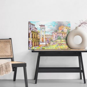 Peinture sur toile Couleurs De Rome – Image 6