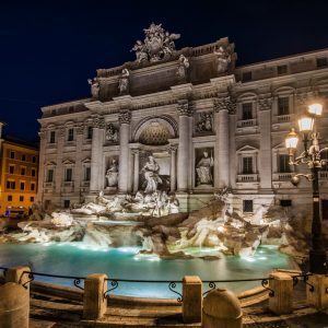 Peinture sur toile Fontaine De Trevi Rome – Image 1
