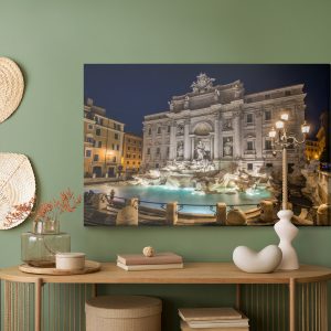 Peinture sur toile Fontaine De Trevi Rome – Image 5