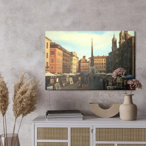Peinture sur toile Rome Aux Couleurs Sombres – Image 3