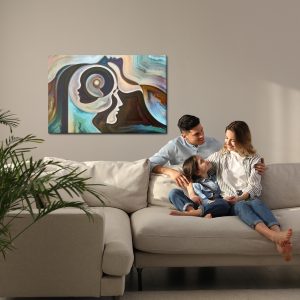 Peinture sur toile Abstraction De L'être Humain – Image 7