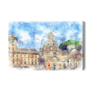 Peinture sur toile Palais À Rome – Image 2