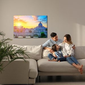 Peinture sur toile Rome Au Lever Du Soleil – Image 7