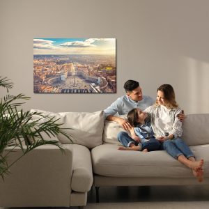 Peinture sur toile Perspective Sur Rome – Image 7