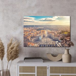 Peinture sur toile Perspective Sur Rome – Image 3