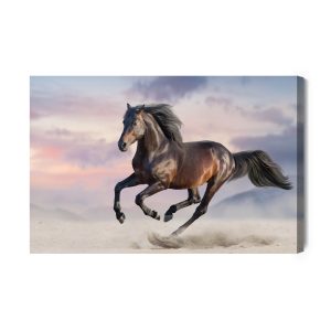 Peinture sur toile Cheval Au Galop – Image 2