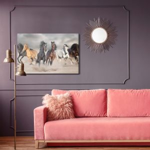 Peinture sur toile Chevaux Au Bord De La Mer – Image 4