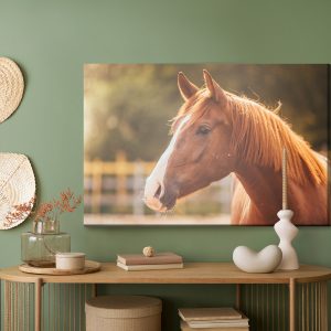 Peinture sur toile Un Cheval Dans Le Paddock – Image 5