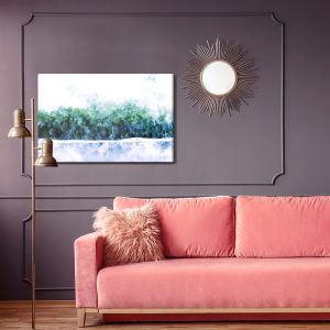 Peinture sur toile Forêt Abstraite - Aquarelle – Image 4