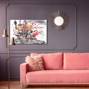 Peinture sur toile Abstraction Chaotique – Image 4