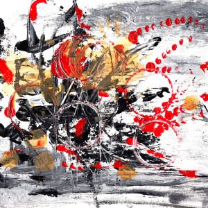 Peinture sur toile Abstraction Chaotique – Image 1