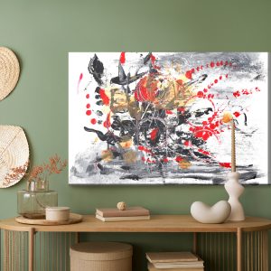 Peinture sur toile Abstraction Chaotique – Image 5