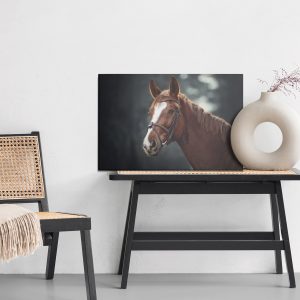 Peinture sur toile Cheval Sur Le Fond De La Forêt – Image 6