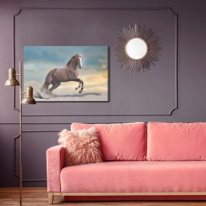 Peinture sur toile Cheval Majestueux Dans Le Désert – Image 4