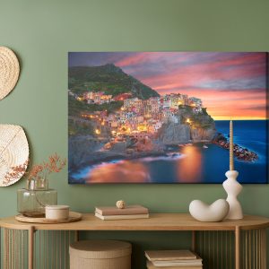 Peinture sur toile Ville De Manarola, Italie – Image 5