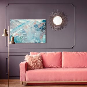 Peinture sur toile Abstraction Multicolore – Image 4