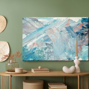 Peinture sur toile Abstraction Multicolore – Image 5