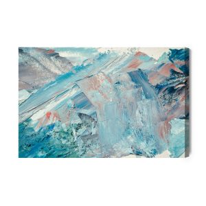 Peinture sur toile Abstraction Multicolore – Image 2
