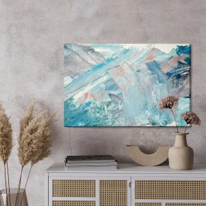 Peinture sur toile Abstraction Multicolore – Image 3