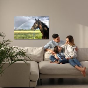 Peinture sur toile Cheval Dans Le Pré – Image 7