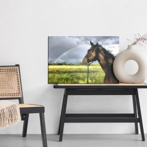 Peinture sur toile Cheval Dans Le Pré – Image 6