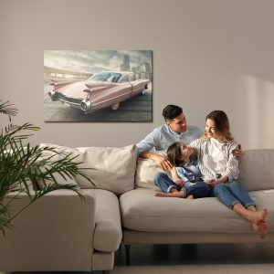 Peinture sur toile Voiture Ancienne – Image 7