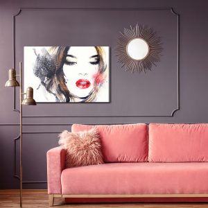 Peinture sur toile Portrait Abstrait De Femmes – Image 4