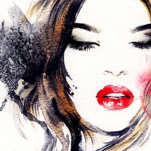 Peinture sur toile Portrait Abstrait De Femmes – Image 1