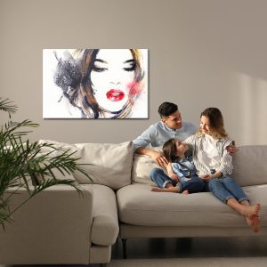 Peinture sur toile Portrait Abstrait De Femmes – Image 7