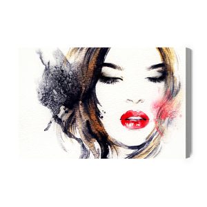 Peinture sur toile Portrait Abstrait De Femmes – Image 2