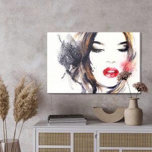 Peinture sur toile Portrait Abstrait De Femmes – Image 3