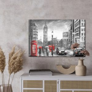 Peinture sur toile Voitures À Londres – Image 3