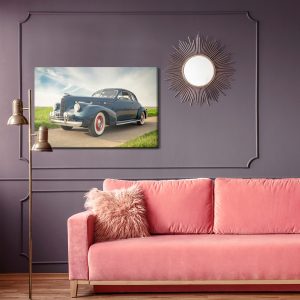 Peinture sur toile Voiture Vintage Marine – Image 4