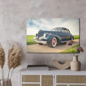 Peinture sur toile Voiture Vintage Marine – Image 3