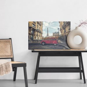 Peinture sur toile Voiture Et Architecture De Paris – Image 6