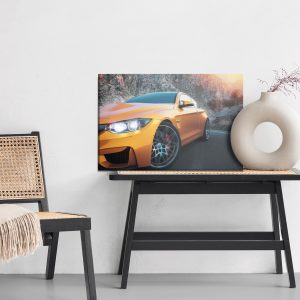 Peinture sur toile Voiture De Sport À La Montagne – Image 6