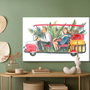 Peinture sur toile Voiture De L'hôtel – Image 5