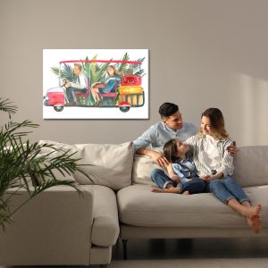 Peinture sur toile Voiture De L'hôtel – Image 7
