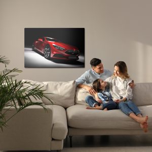 Peinture sur toile Voiture De Sport Rouge – Image 7