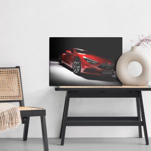 Peinture sur toile Voiture De Sport Rouge – Image 6