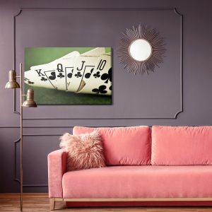 Peinture sur toile Quinte Royale – Image 4