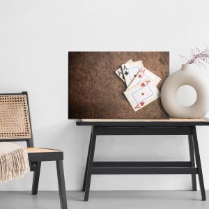 Peinture sur toile Anciennes Cartes À Jouer – Image 6