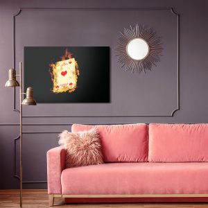 Peinture sur toile As En Flammes – Image 4