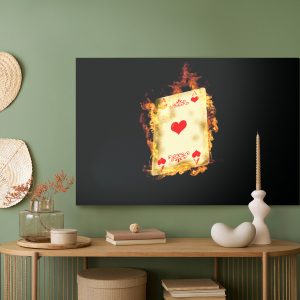 Peinture sur toile As En Flammes – Image 5