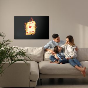 Peinture sur toile As En Flammes – Image 7