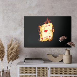 Peinture sur toile As En Flammes – Image 3