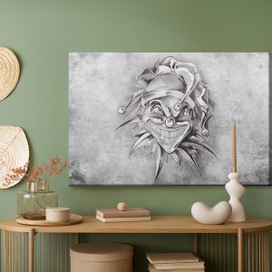 Peinture sur toile Joker Esquissé – Image 5