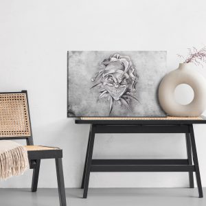 Peinture sur toile Joker Esquissé – Image 6