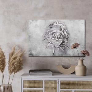 Peinture sur toile Joker Esquissé – Image 3