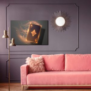 Peinture sur toile As Avec Effet De Feu – Image 4